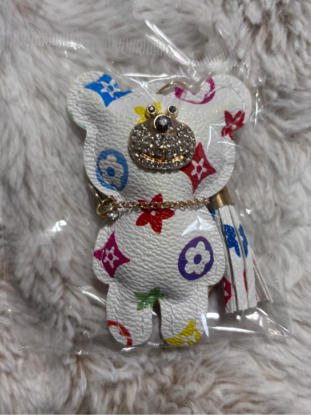 Monogram Kids Mini Purse and Teddy Bear Purse Charm - Picture 4 of 5